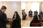 تجلیل از خانواده شهید کارگری در استان گیلان