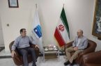 دیدار رئیس سازمان بسیج حقوقدانان سپاه قدس گیلان با مدیر عامل شرکت آب منطقه ای گیلان
