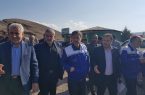 بازدیدرئیس بنیاد مستضعفان کشور، استاندار گیلان ومدیر کل راه وشهرسازی استان از کارخانه سیمان دیلمان