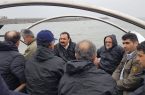 بازدید میدانی مشاور رئیس و سرپرست دفتر ریاست و امور استان‌های سازمان حفاظت محیط زیست کشور به همراه مدیرکل حفاظت محیط زیست گیلان از تالاب بین المللی انزلی