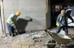 آغاز عملیات اجرایی سنگ فرش بازار رشت