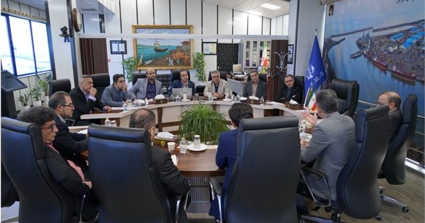 نشست چند جانبه بررسی اتصال مجتمع بندری انزلی به راه آهن سراسری