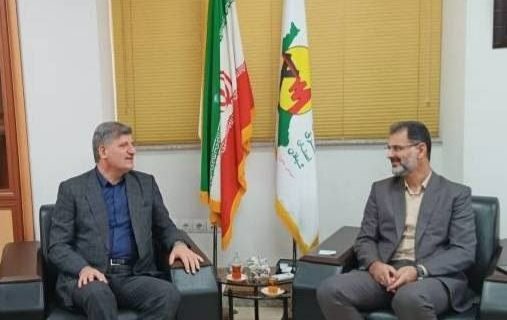 دیدار مدیرعامل شرکت توزیع برق گیلان با نماینده رودبار در مجلس شورای اسلامی
