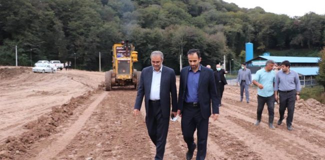 ۱۰ هکتار از اراضی لندفیل سراوان رشت به طور کامل روکش شد