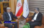 دیدار مدیرکل پست گیلان با فرماندار شهرستان رشت