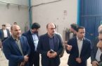بازدید مشترک سرپرست شهرکهای صنعتی گیلان و مسئول سازمان بسیج صنعتی و معدن کشور از واحدهای صنعتی شهرک صنعتی سفیدرود