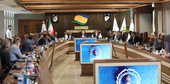 نشست اعضای انجمن بنادر خصوصی ایران در بندر کاسپین برگزار شد
