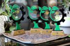 نخستین نشان برتر مدیریت سبز فعالین اقتصادی منطقه آزاد انزلی اهداء شد