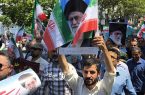 گزارش تصویری از راهپیمایی مردم در جمعه خشم و نصر