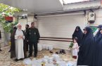 تفقد پدرانه با بانوان جهادگر جنگ تحمیلی اخیر