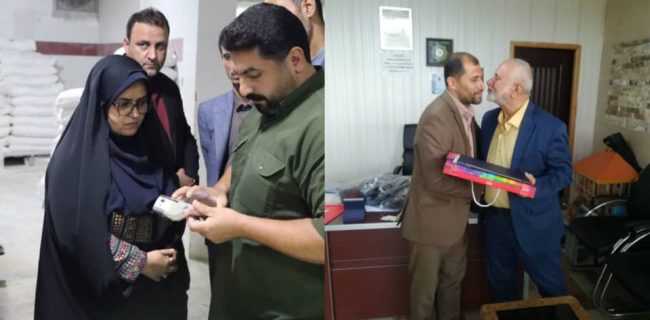 بازدید سرزده فرماندار خمام از نانوایی های سطح شهر