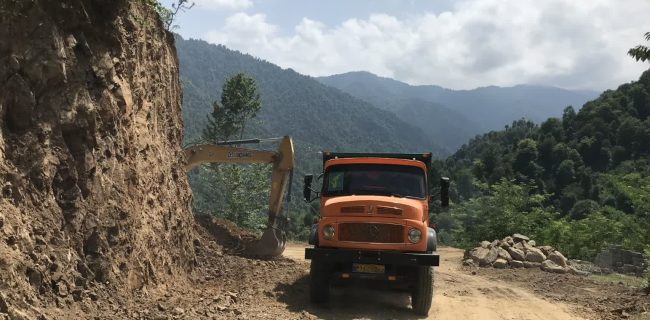 راه سازی ۹ کیلومتر راه روستایی در منطقه کوهستانی حویق تالش توسط قرارگاه پیشرفت سپاه قدس گیلان
