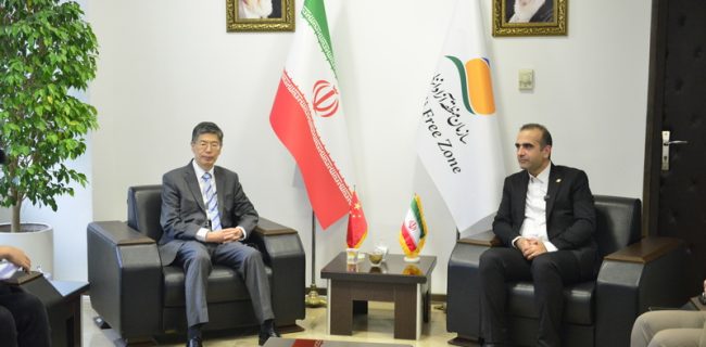 اعمال تخفیف در مسیر کریدوری، همکاری در مسیر پارک لجستیک و احداث شهرک صنعتی چینی سه محور همکاری