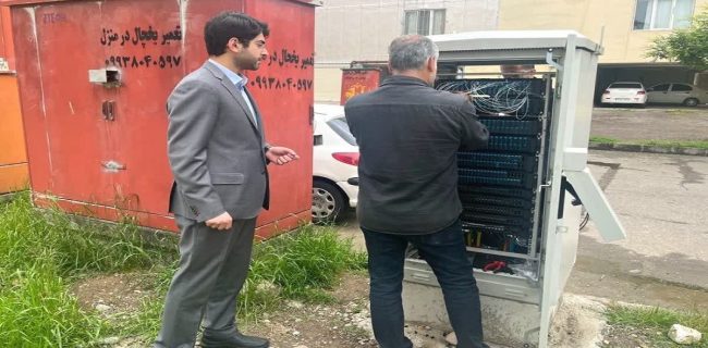 ارتقای ظرفیت و کیفیت شبکه ارتباطی؛ODC فاز دوم شهرک مهر در مرکز شهیدان نهی قناد رشت راه‌اندازی شد