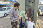 با هدف تقویت پایداری شبکه ؛ طرح برگردان فیبرنوری خیابان سعدی لنگرود اجرا شد