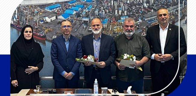 تجلیل از آزادگان بنادر گیلان با حضور ویدئو کنفرانسی مدیرعامل سازمان بنادر