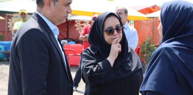 معاون وزارت کشور از پهنه ساحلی منطقه آزاد انزلی بازدید کرد