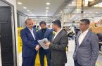 بازدید طاعتی‌مقدم از کارخانه «جین‌وست» در تهران