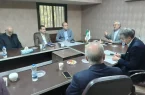 بررسی احداث مرکز درمانی تأمین اجتماعی در شهر صنعتی رشت با حضور مدیران تأمین اجتماعی گیلان و نماینده مردم