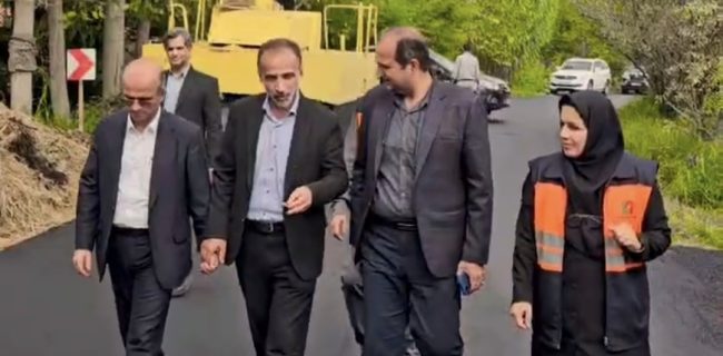 با پیگیری مهندس نجفی؛ یک مطالبه دیگر در مسیر اجرا قرار گرفت؛ اجرای عملیات روکش آسفالت محور ۹ کیلومتری استخر بیجار ـ درگاه